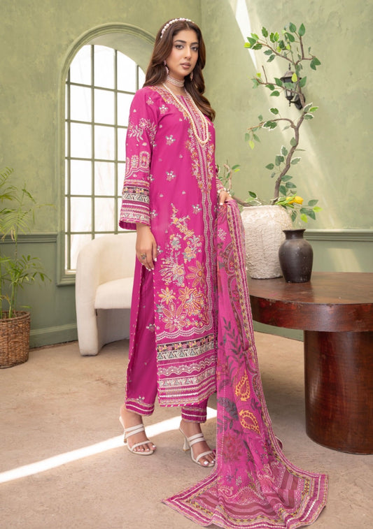 MCAR115-LUXURY COTTON LAWN SUITS