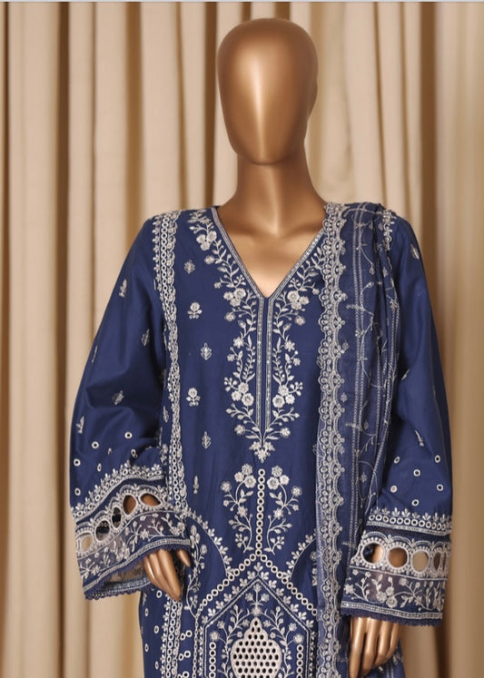 MCBSE106-PREMIUM EMBROIDERED LAWN SUIT
