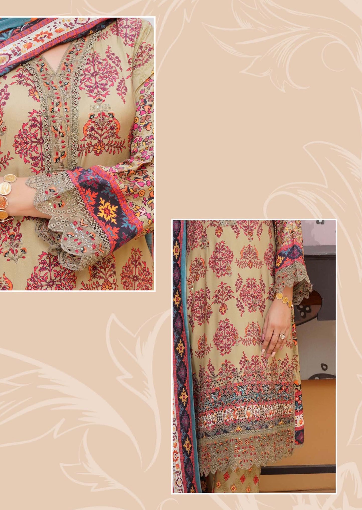 MCPKM603-READY TO WEAR PAKISTANI SUITS