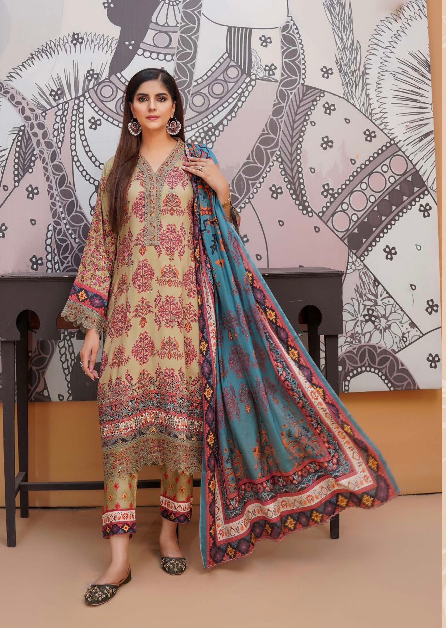 MCPKM603-READY TO WEAR PAKISTANI SUITS
