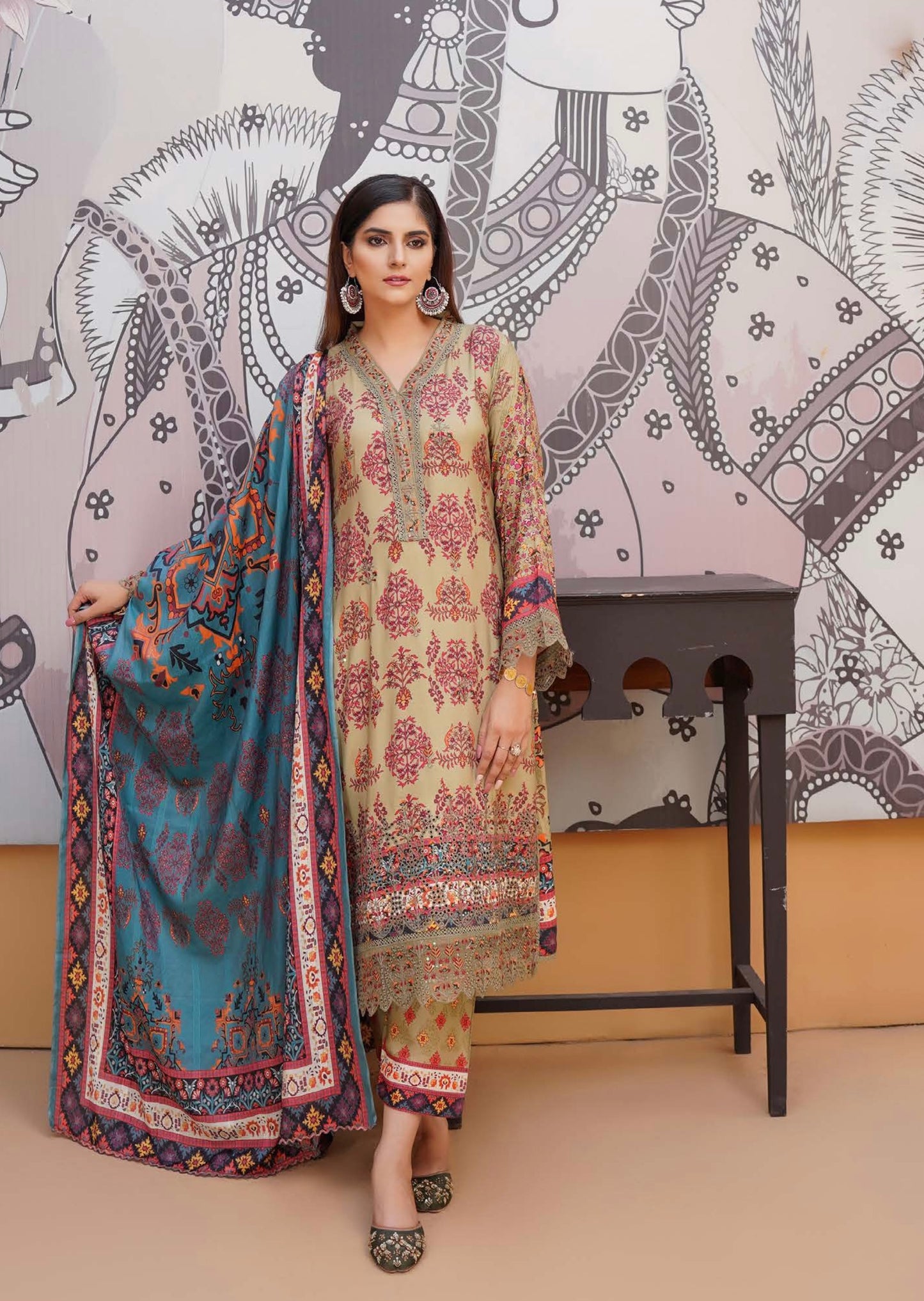 MCPKM603-READY TO WEAR PAKISTANI SUITS