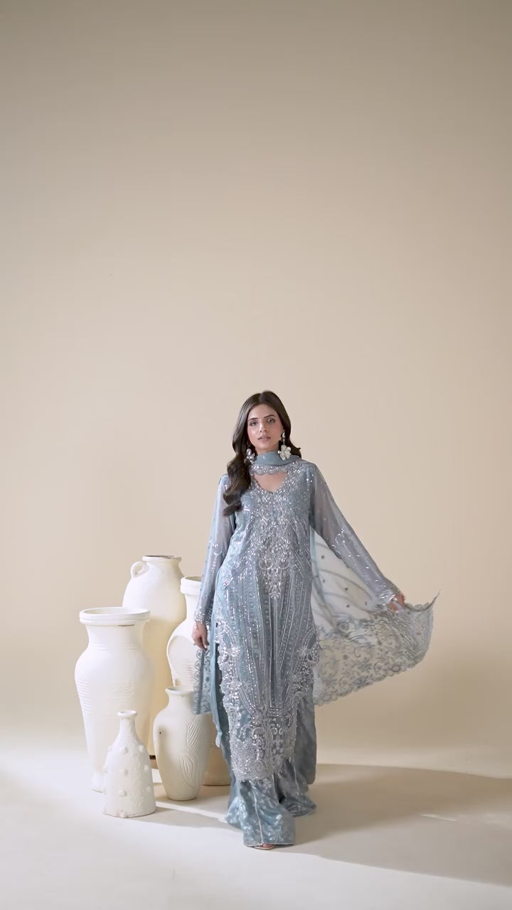 MCAL102-LUXURY CHIFFON SUITS